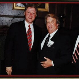 Milton and Bill Clinton