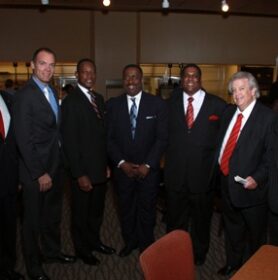 Milton with Coca-Cola Executives
