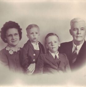 Milton (2 Years Old) with Family