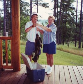 McGregors Holding Fish